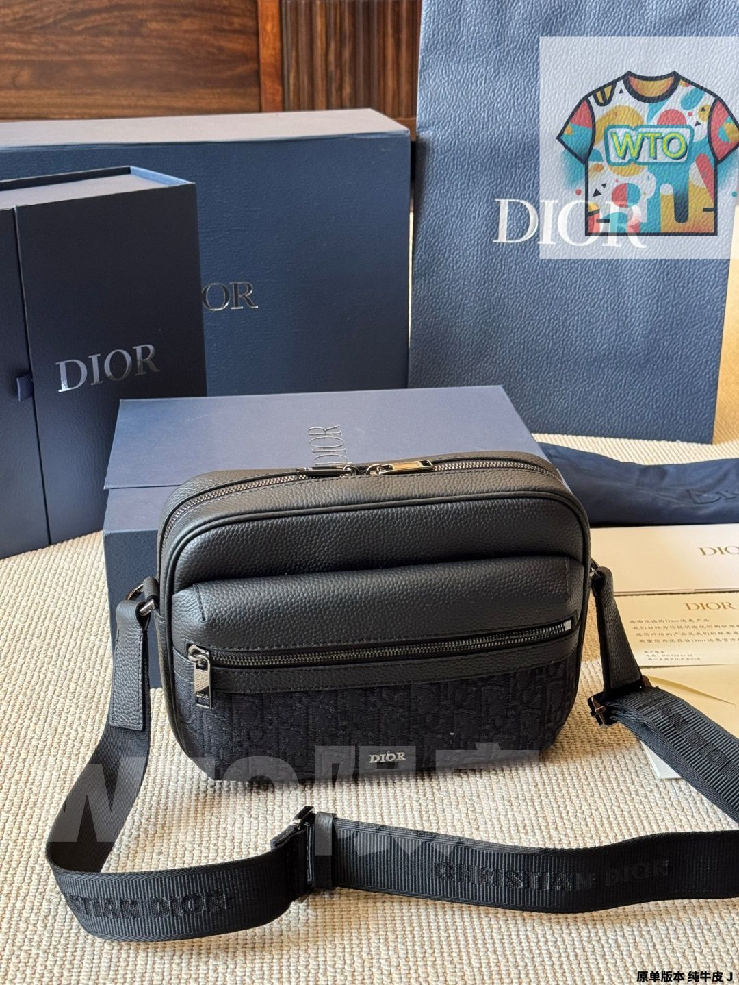 今日WTO】DIOR ディオール メンズメッセンジャーバッグシリーズ