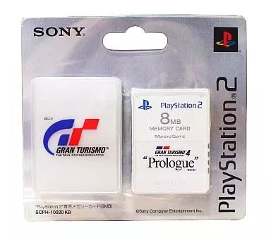 PS2ハード PlayStaion 2 メモリーカード 8MB Premium Series Gran Turismo 4 Prologue