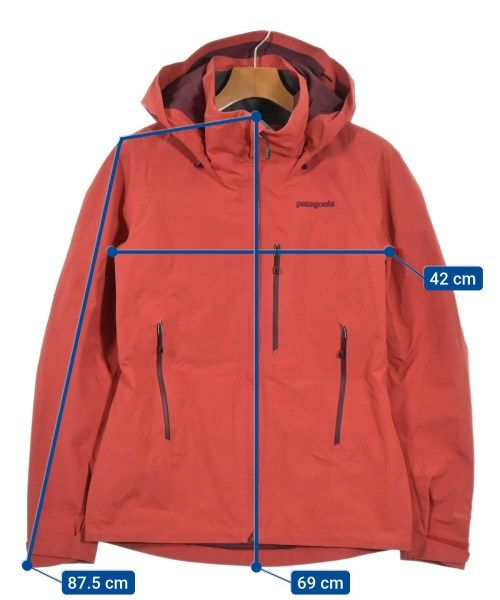 N*8様 古着 Patagonia マウンテンパーカー オリーブ・バーガンディ 中古・古着通販】Patagonia (パタゴニア) マウンテンパーカー