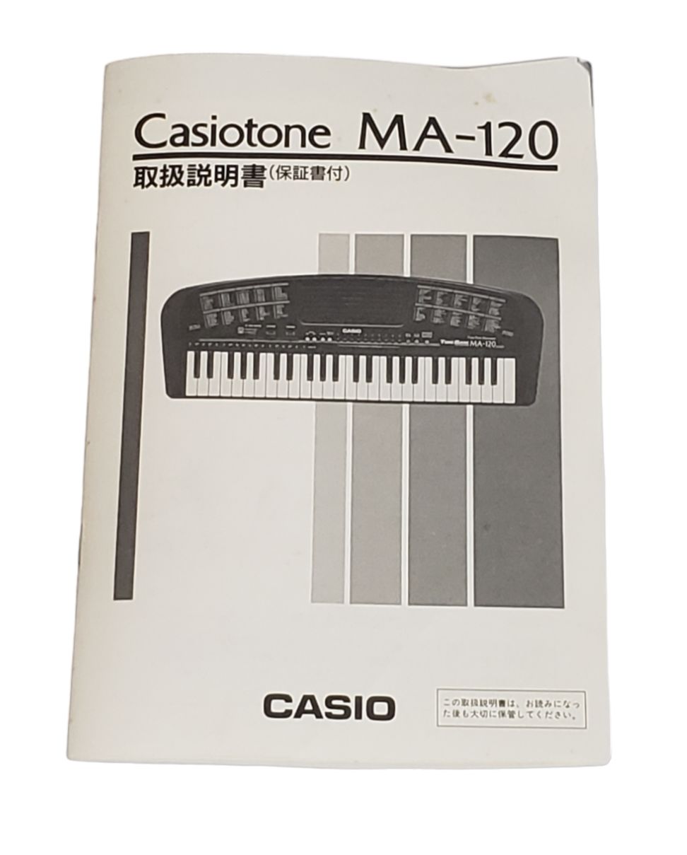 MA-120 CASIOTONE - その他