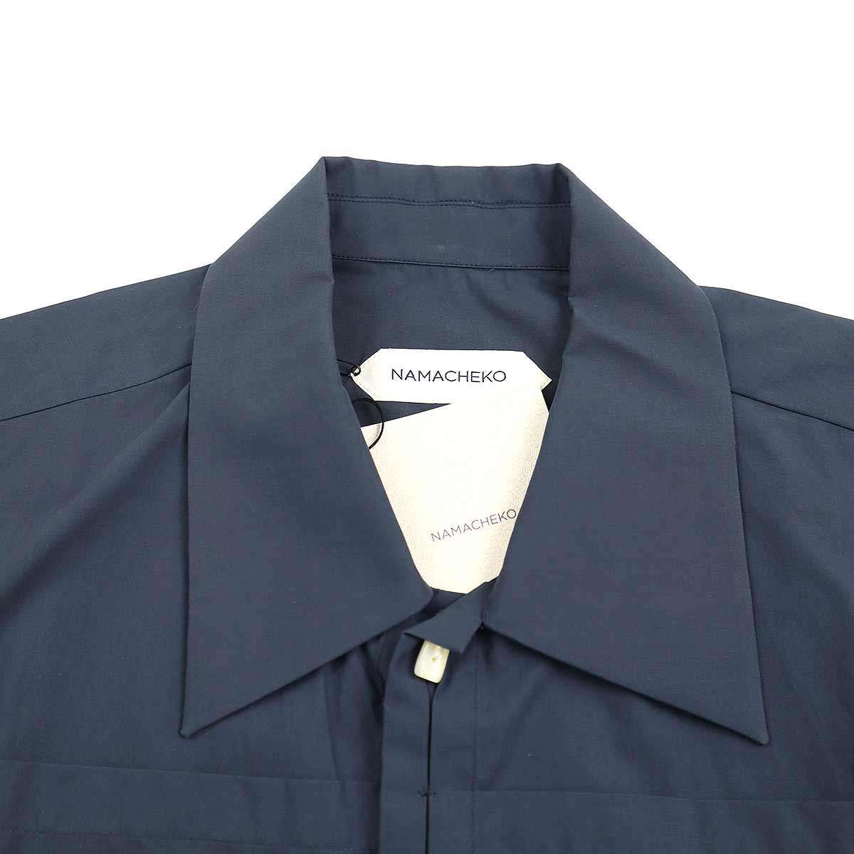 NAMACHEKO ナマチェコ 20SS QLO VEST シャツベスト ブラックプラム S 