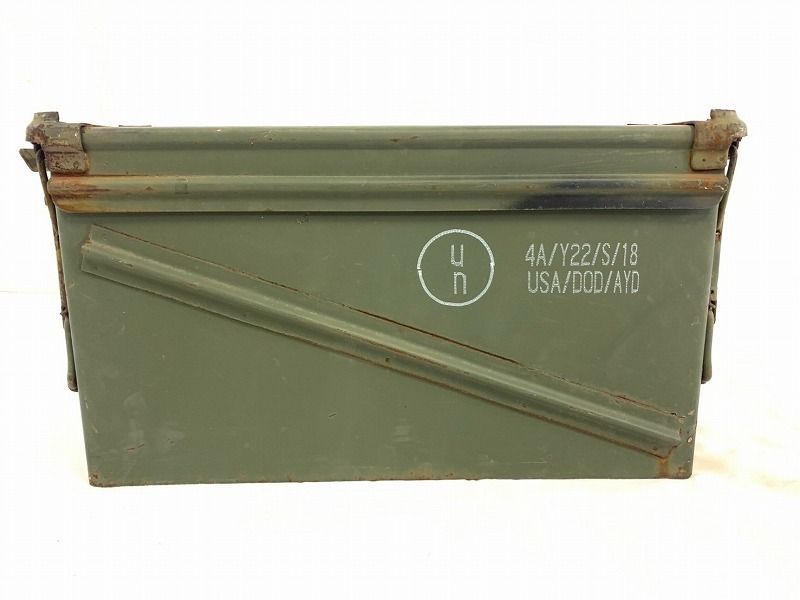 米軍放出品】アンモボックス AMMO BOX ミリタリー アンモ缶 アーモ缶