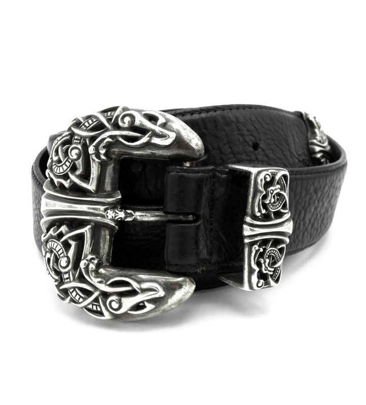 クロムハーツ CHROME HEARTS 【 BLT CLT TALON 3PC 】 ケルティックタロン 3PC レザー ベルト s3911