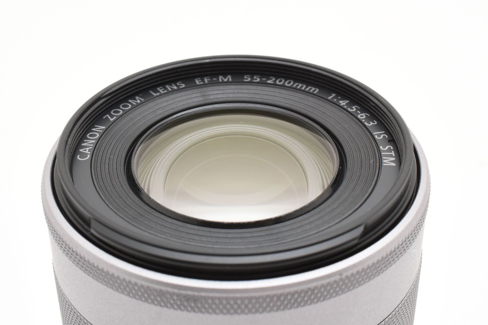 極上品 Canon EF-M 55-200mm f4.5-6.3 IS STM シルバー No8 極上品 Canon EF-M 55-200mm f4.5-6.3 IS STM シルバー No8