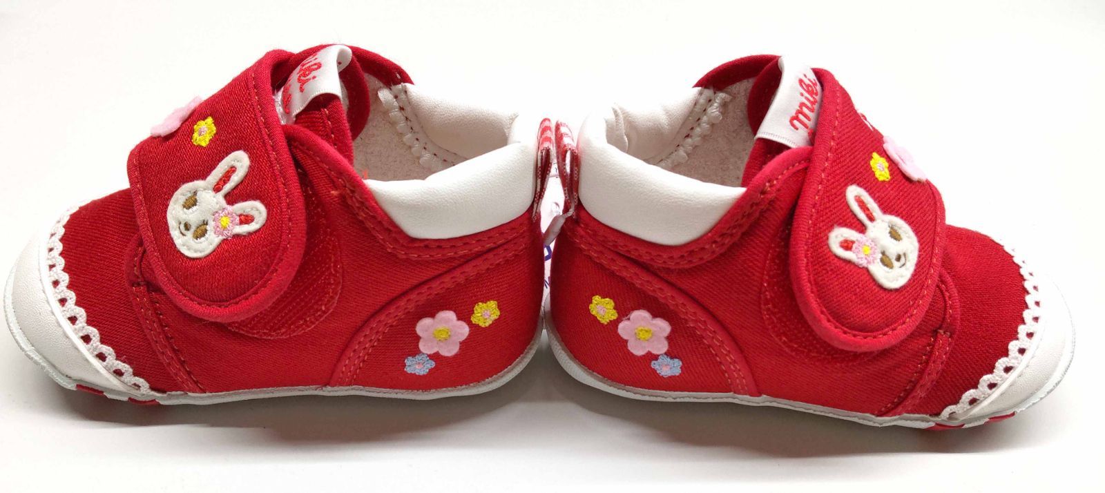 正規品】ミキハウス フラワーうさこ♪ファーストデニムベビー