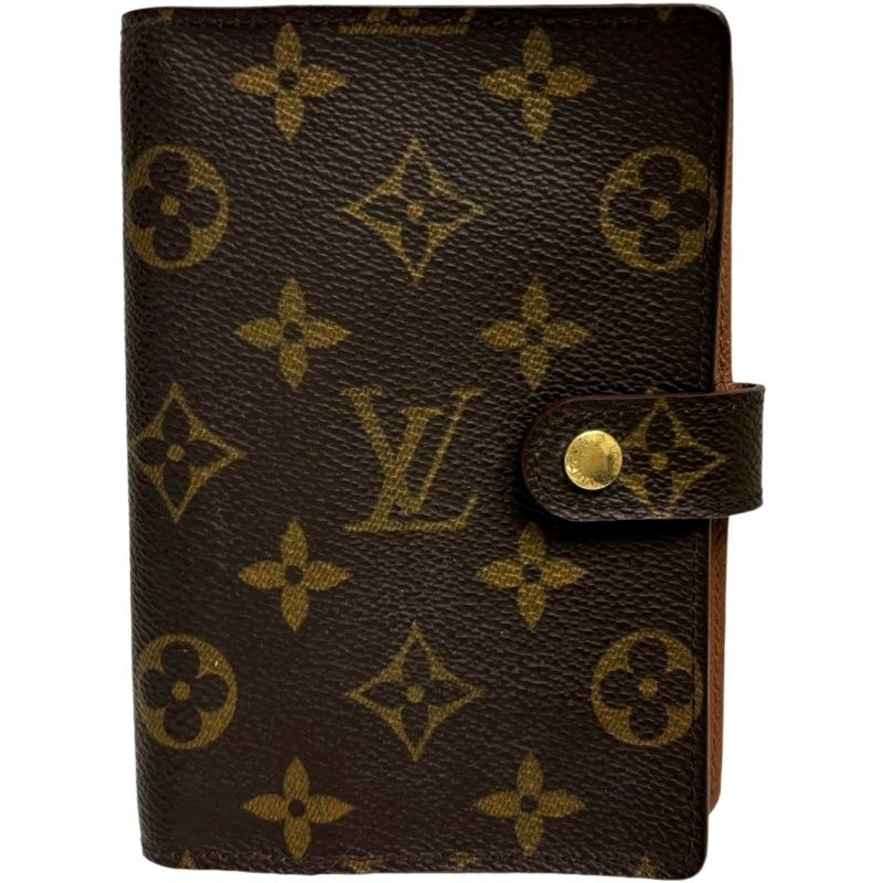 LOUIS VUITTON ルイ ヴィトン モノグラム アジェンダ PM R20005 手帳 ノート メンズ レディース 【中古】 32409K184