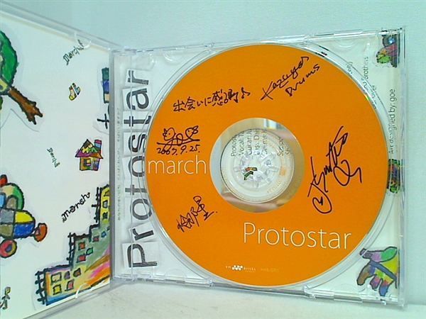 March Protostar (プロトスター) Protostar (プロトスター) 直筆サイン入り March Protostar (プロトスター) Protostar (プロトスター) 直筆
