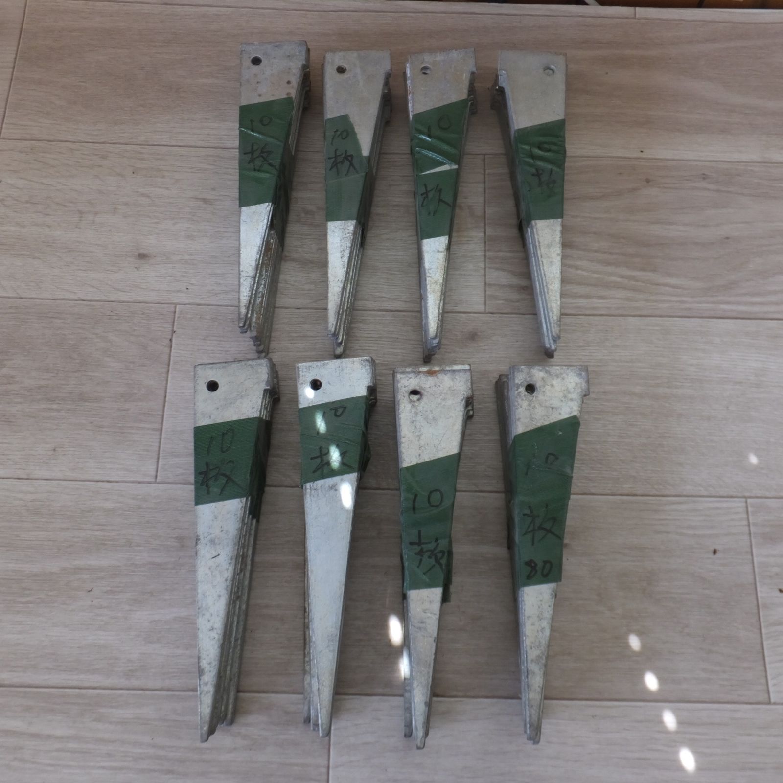 [送料無料] ★型枠金物 兼用金物 約 80個 セット メーカー 形式 不明★