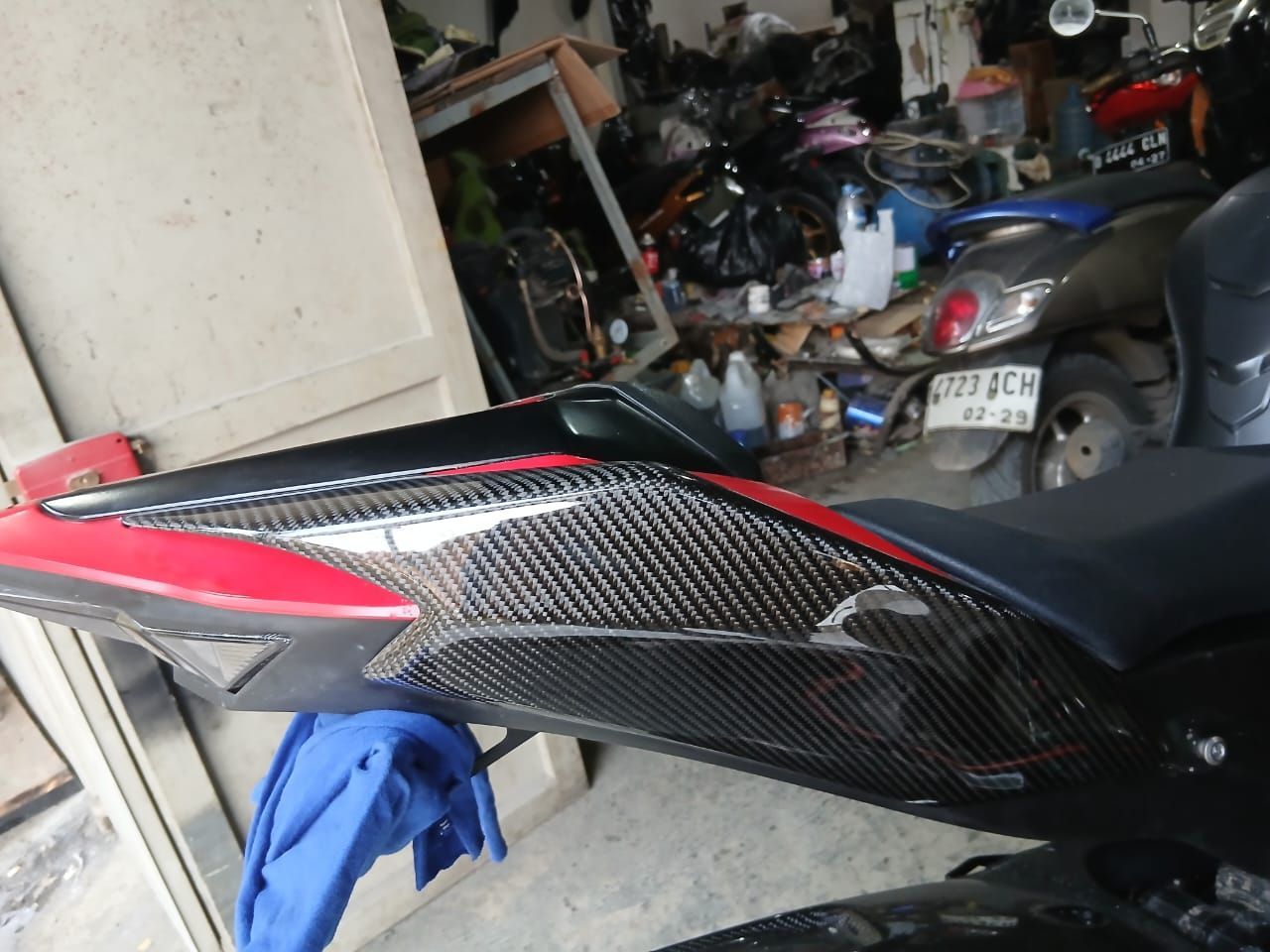 MDX ZX-10R 21-24 テールサイドウイング カーボン - メルカリ