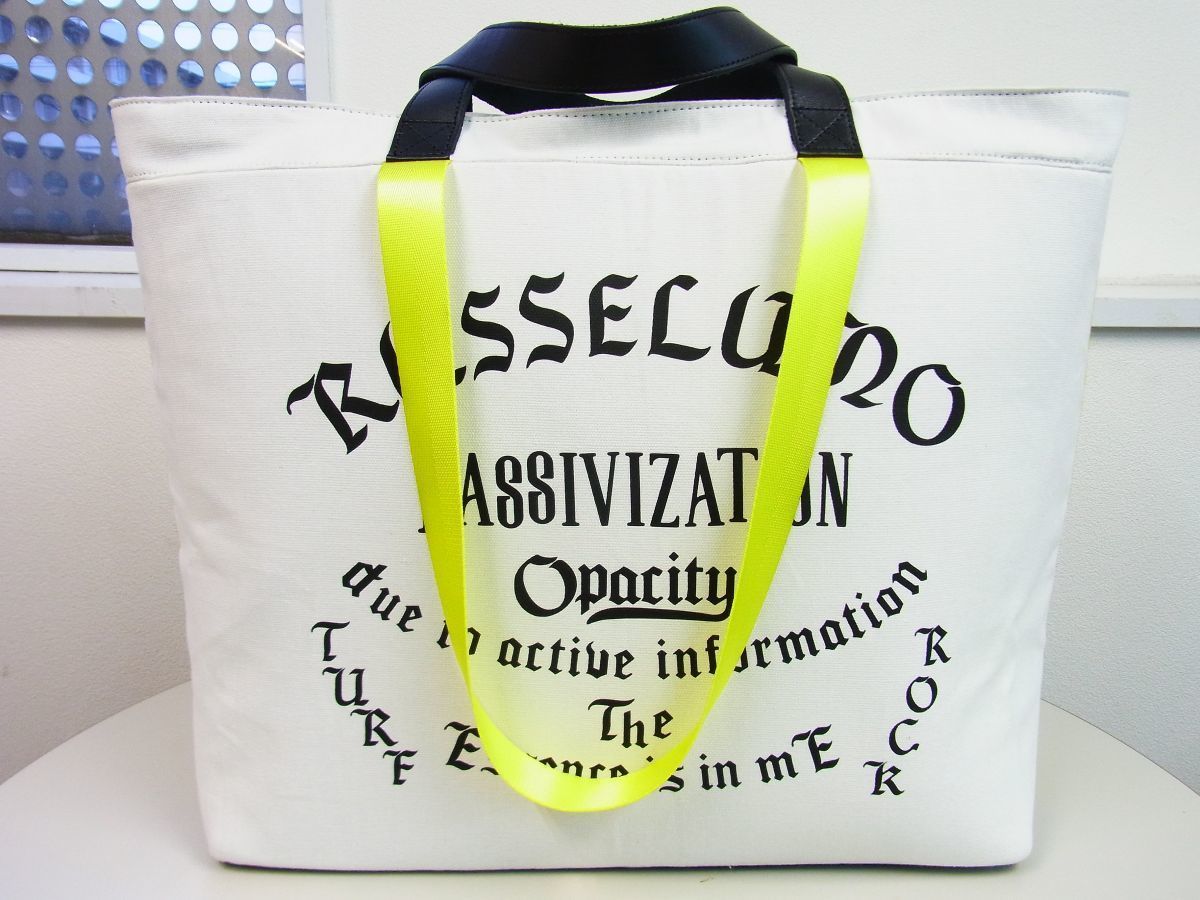 正規☆RUSSELUNO ラッセルノ☆SKELETON BIG TOTE スケルトンビッグ