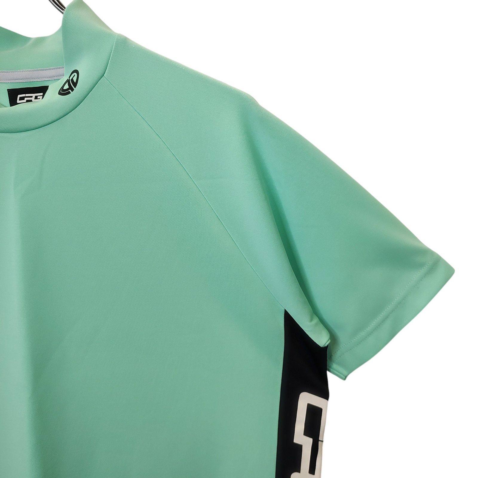 CPG GOLF フロントライン半袖モックネックシャツ M GOLF 当店在庫CPG