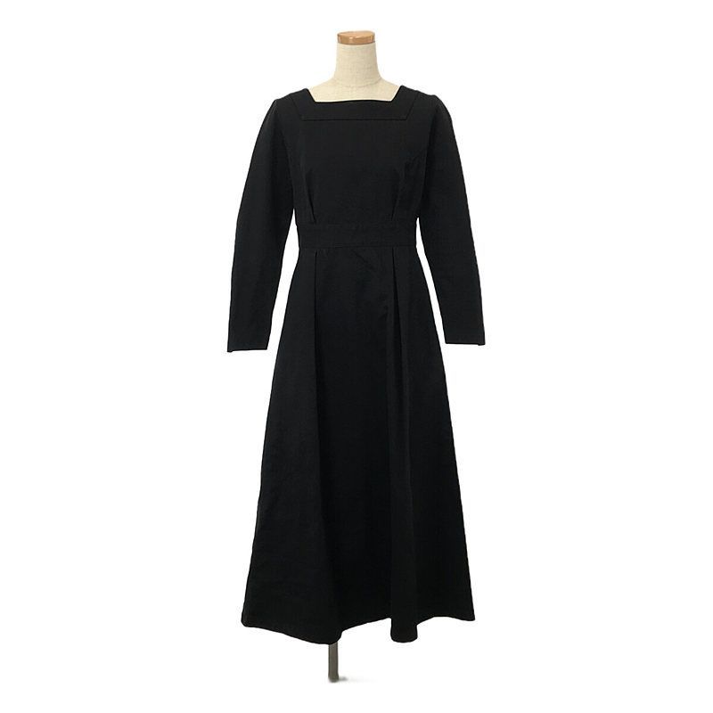 foufou / フーフー | THE DRESS #26 Square neck dress