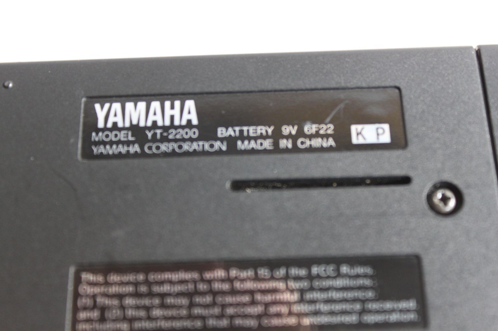 チューナー YAMAHA