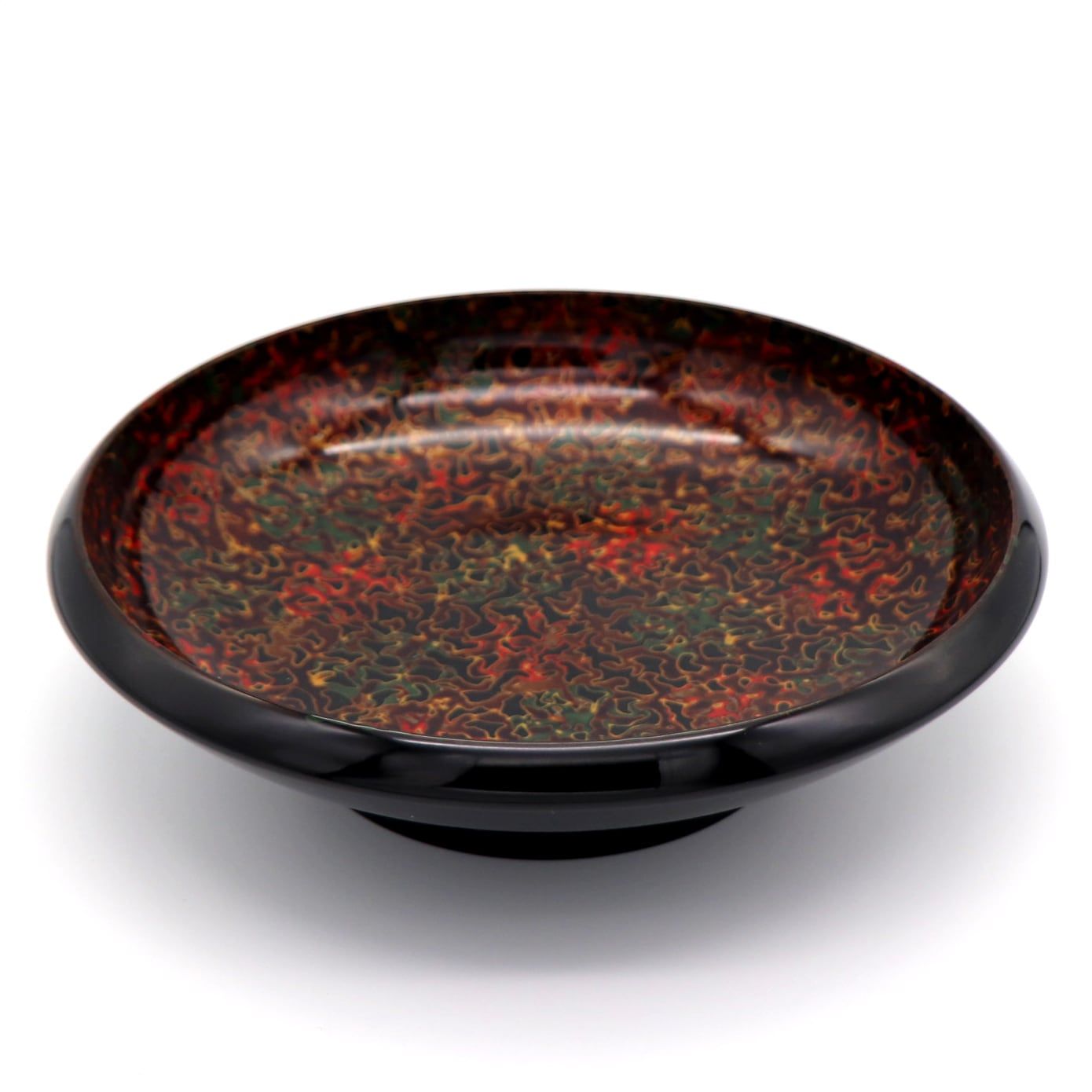 津軽塗（唐塗）バカ塗り・菓子器・No.201123-01・梱包サイズ60 - メルカリ