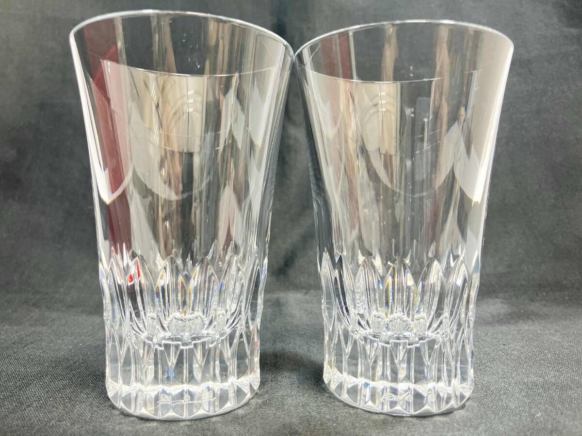 Baccarat バカラ グラスジャパン ヴィータ クリスタルグラス ２客