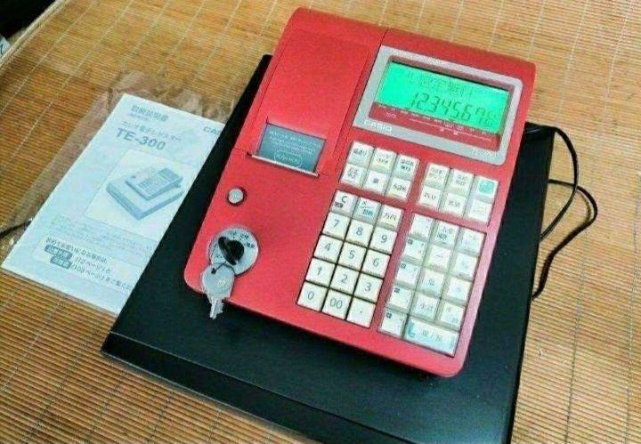 カシオレジスター TE-300