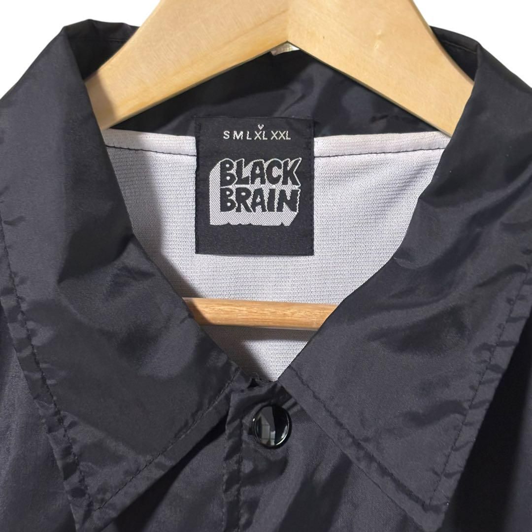 BLACKBRAIN ブラックブレイン ナイロン コーチジャケットXL