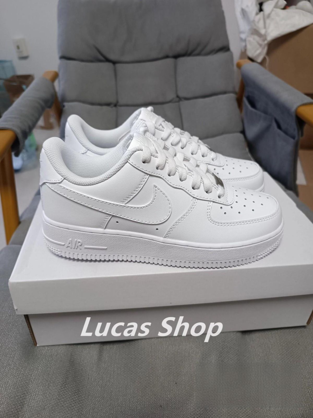 お値下げしました❣️即購入⭕️ Nike Air Force 1 Low '07 “all white”箱付 男女兼用