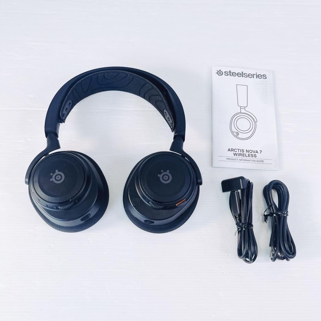 美品 SteelSeries Arctis Nova オンライン 7 ワイヤレスヘッド