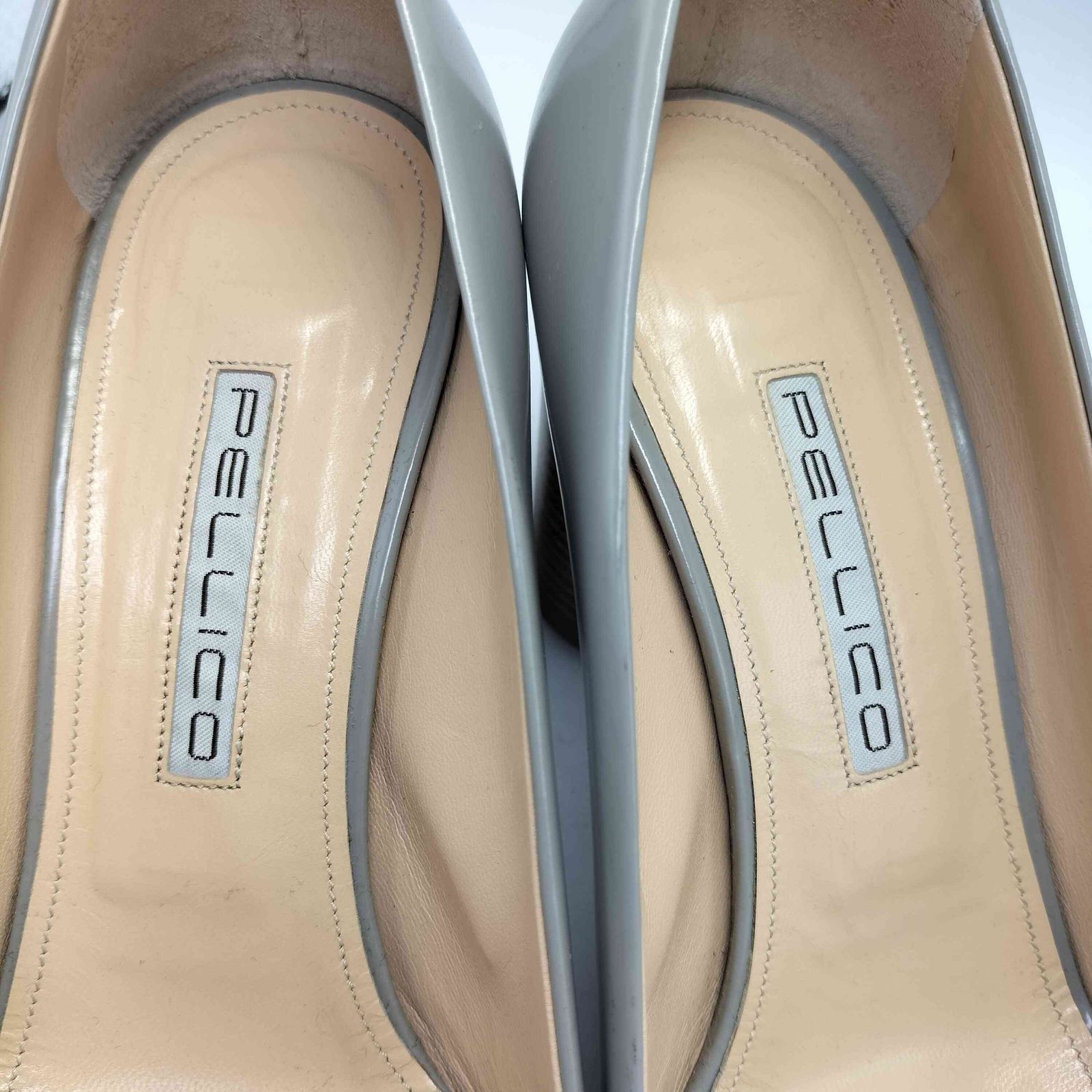 未使用！ペリーコPELLICO パンプス レザー37チャンキーヒール イタリア製 6981_1_expand.jpg