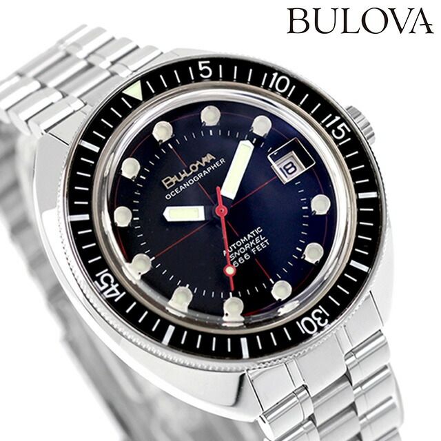 新品】 BULOVA 腕時計 メンズ 96B344 アーカイブスシリーズ オーシャノ 