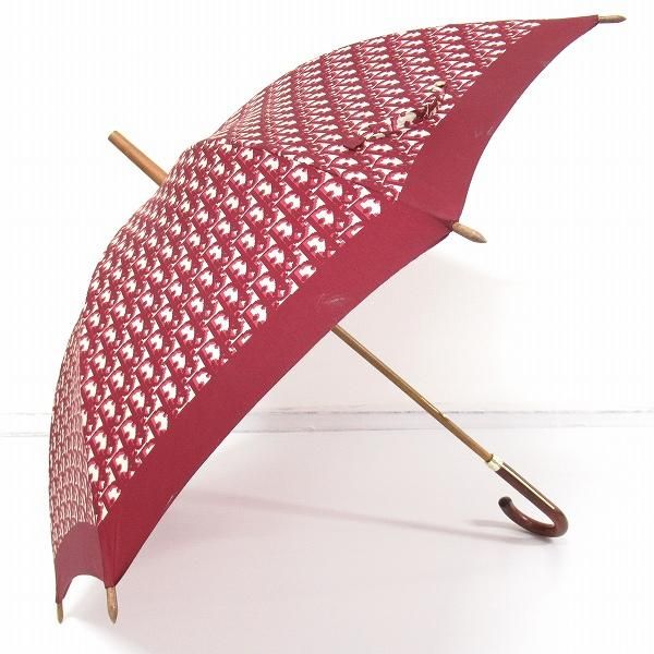 Christian Dior クリスチャンディオール 長傘 雨傘 トロッター クリスチャン・ディオール Christian Dior 雨傘 長傘 クリスチャン