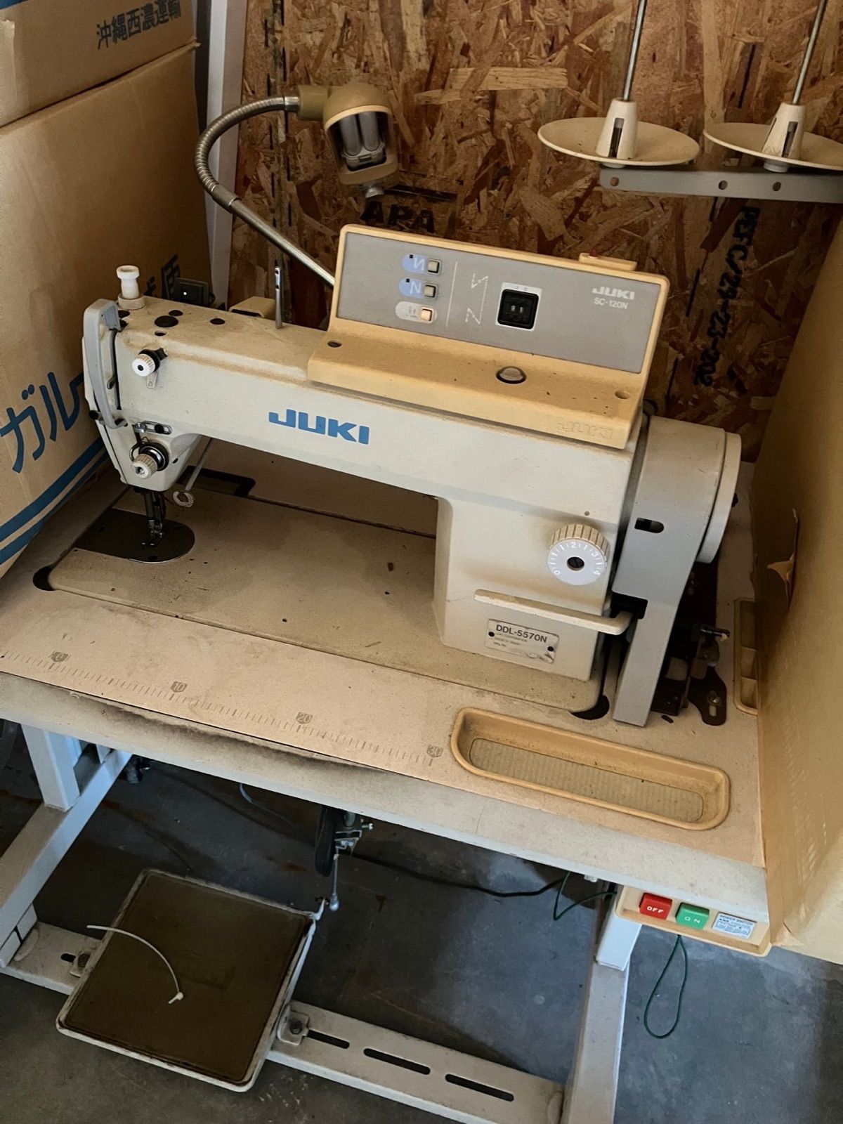 工業用ミシン JUKI DDL-5570N
