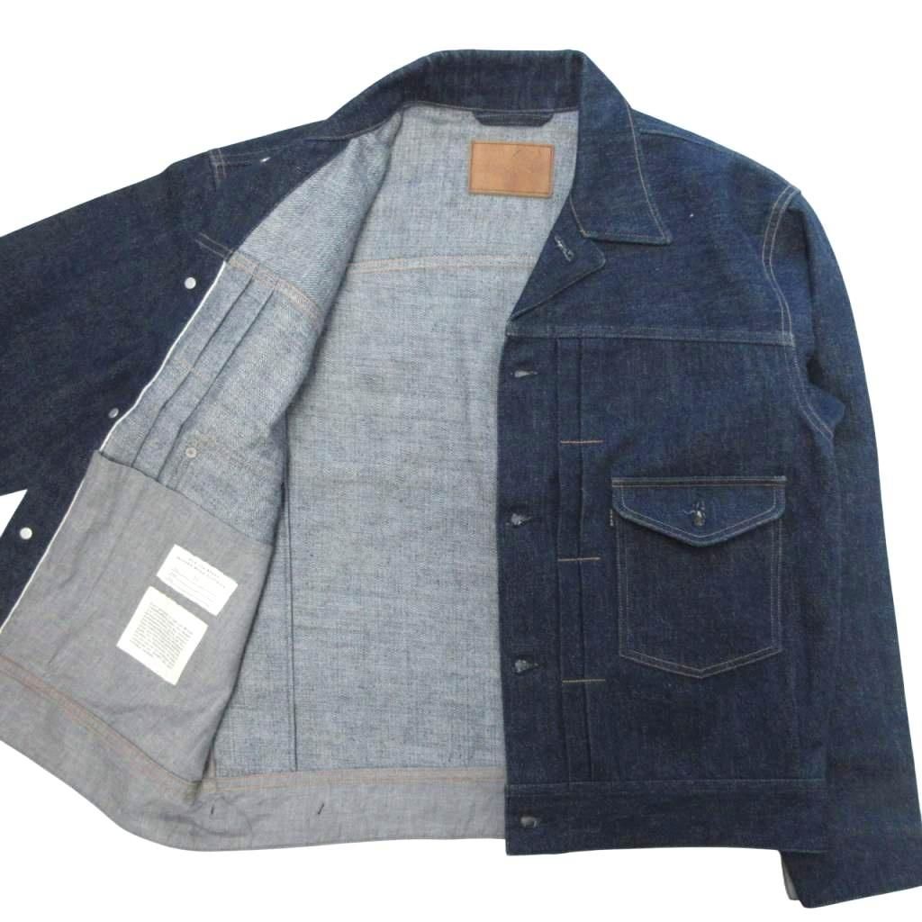 old joeダークブルー デニムジャケット 美品 OLD JOE オールドジョー CROPPED ENGINEERING JACKET 251OJ