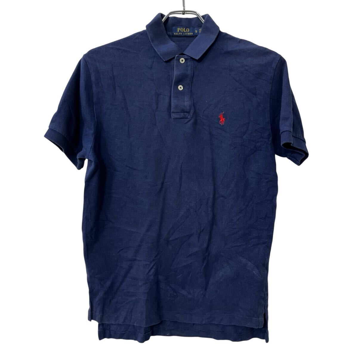 POLO RALPH LAUREN 半袖 ポロシャツ S ネイビー ポロラルフ