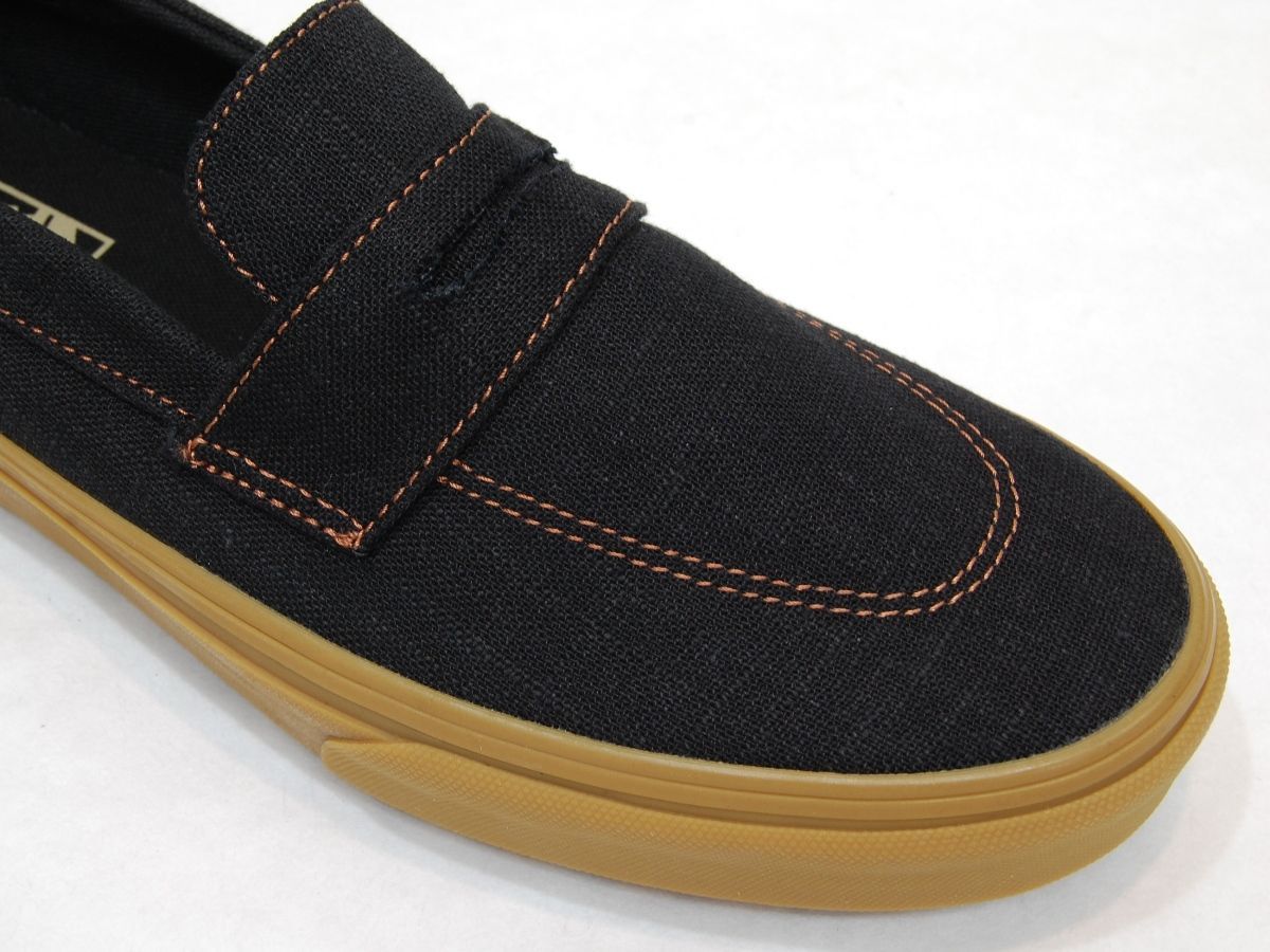 VANS Style 53 heavycanvas/black バンズ スタイル 53 ペニー ローファー スリッポン ブラック 黒 キャンバス デニム アメリカ USA 企画 海外 限定