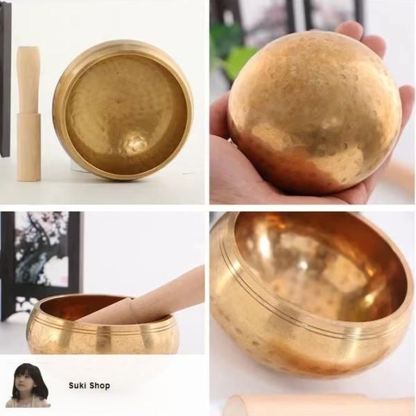 新しい未使用 法具 仏具 シンギングボール 厄除け 魔除け 瞑想