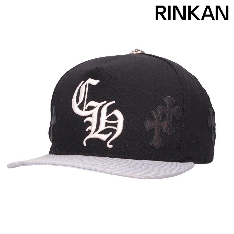 クロムハーツ CHパッチクロスボール付メッシュ帽子 ONESIZE