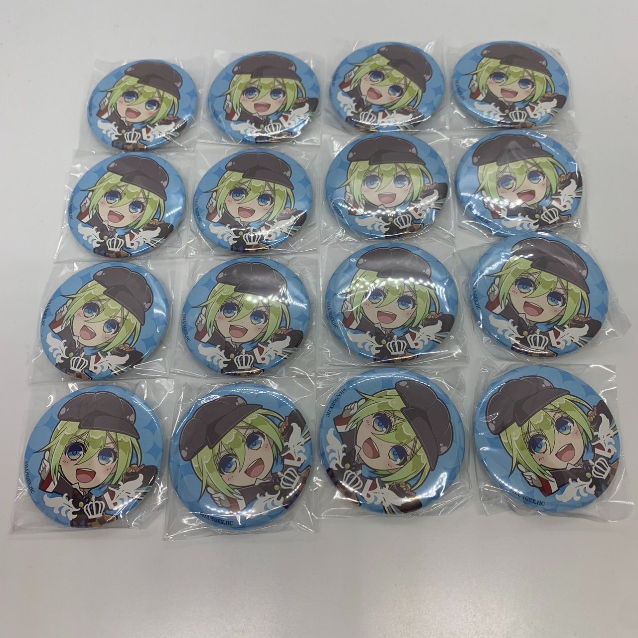 王室教師ハイネ 缶バッジ レオンハルト・フォン・グランツライヒ 16個