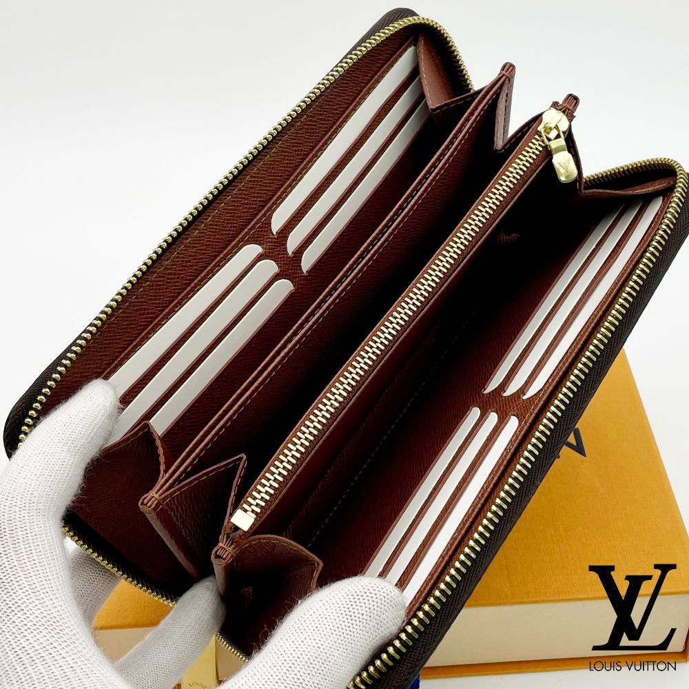 極美品 RFID搭載 ルイヴィトン ジッピーウォレット ジャイアント