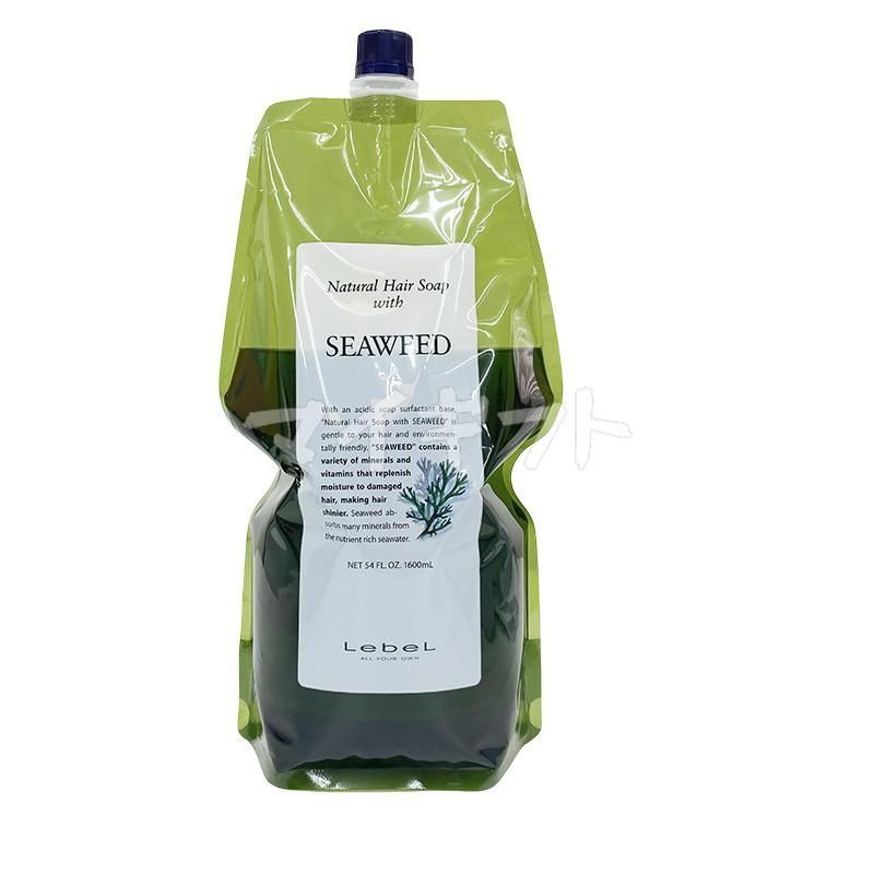 ルベル ナチュラル ヘア ソープ ウィズ SW リフィル 1600ml LebeL