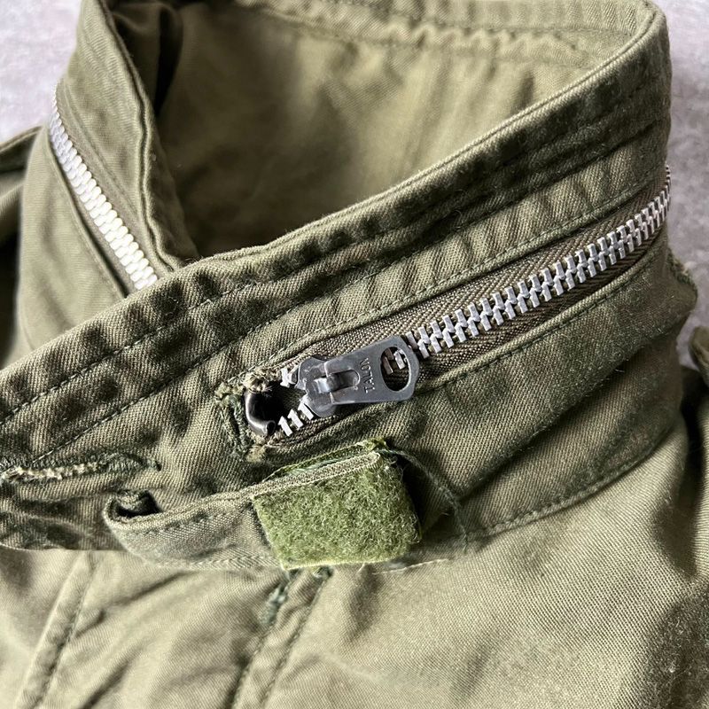 60s 70s US ARMY 米軍実物 M-65 フィールド ジャケット S-L 2nd