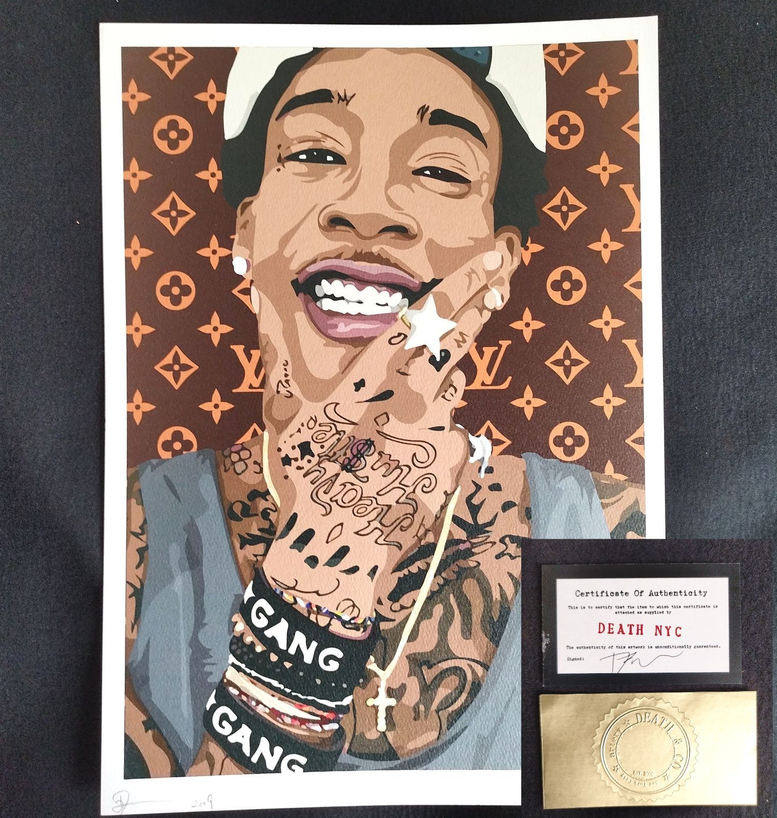 限定100◇DEATH NYC◇AP番 ウィズカリファ Louis Vuitton ルイヴィトン 