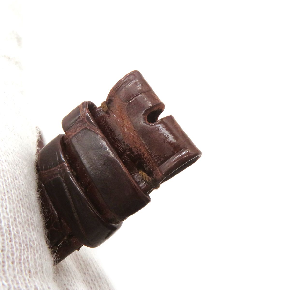 ブレゲ BREGUET 腕時計パーツ 純正 クロコダイル ダークブラウン 新品