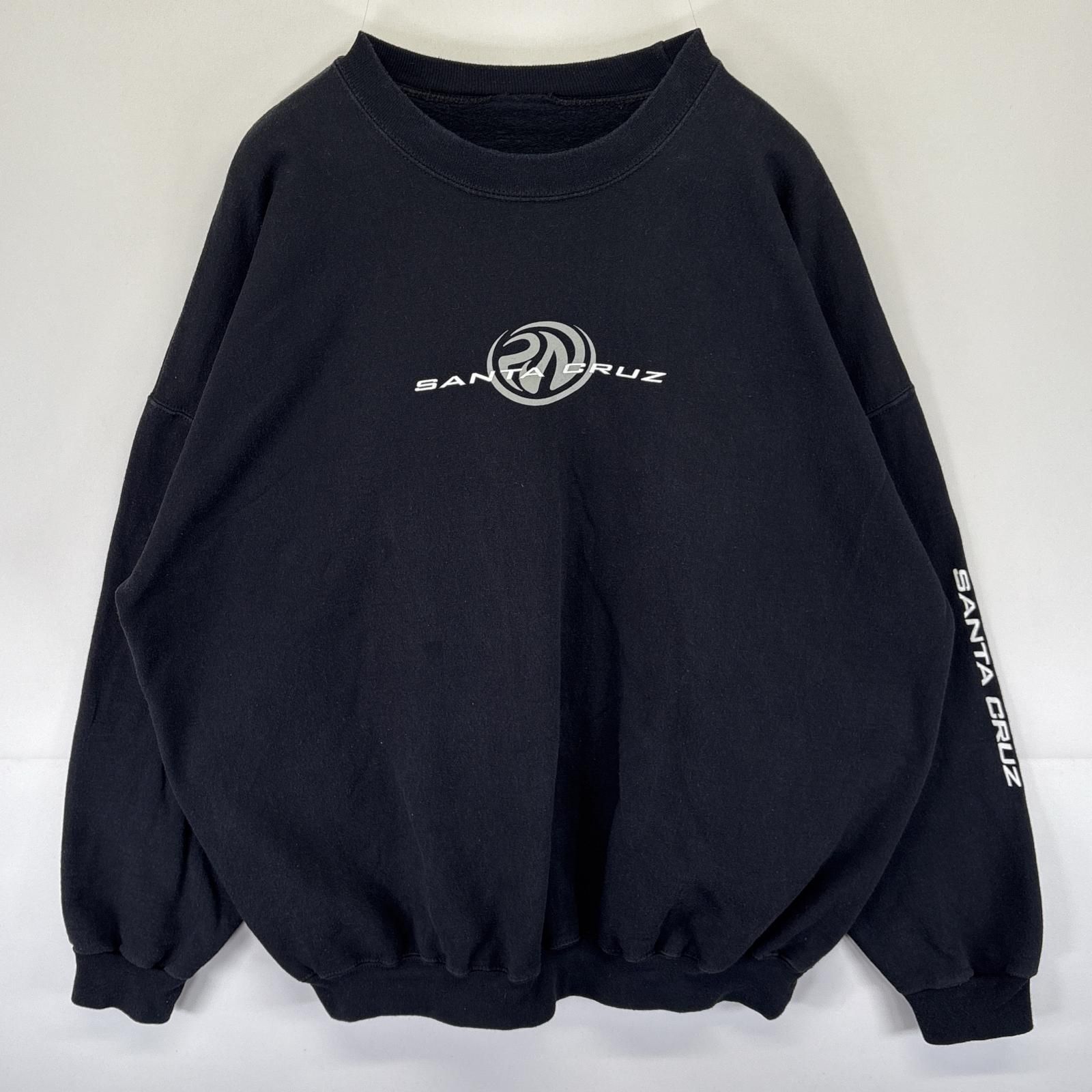 極上サンフェード90s SANTA CRUZサンタクルーズ スウェット ブラック 極上サンフェード90s SANTA CRUZサンタクルーズ スウェット ブラック