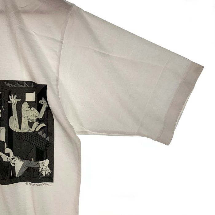 ART PRODUCTIONS PICASSO ピカソ ゲルニカ 半袖 Tシャツ ホワイト Size ART PRODUCTIONS PICASSO ピカソ ゲルニカ 半袖 Tシャツ ホワイト Size
