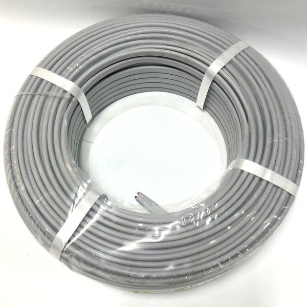 矢崎エナジーシステム YAZAKI ソフトEM 600V EEF F 3×2.0mm 灰色 100m巻 黒白赤 エコケーブル 7月製 ≡DT6640