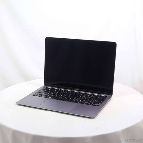 〔品〕 MacBook Air 13.3-inch Late-2020 MGN63J／A Apple M1 8コアCPU_7コアGPU 8GB SSD256GB スペースグレイ 〔14.7 Sonoma〕【295】