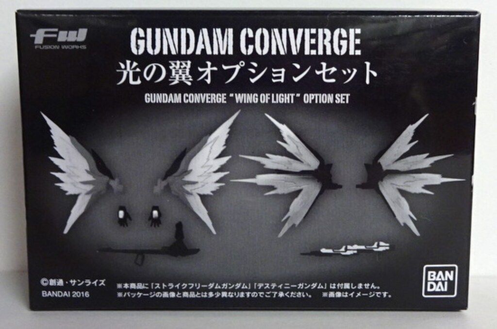 (未使用･未開封品)バンダイ FW GUNDAM CONVERGE 光の翼オプションセット FW GUNDAM CONVERGE 光の翼オプションセット【プレミアム
