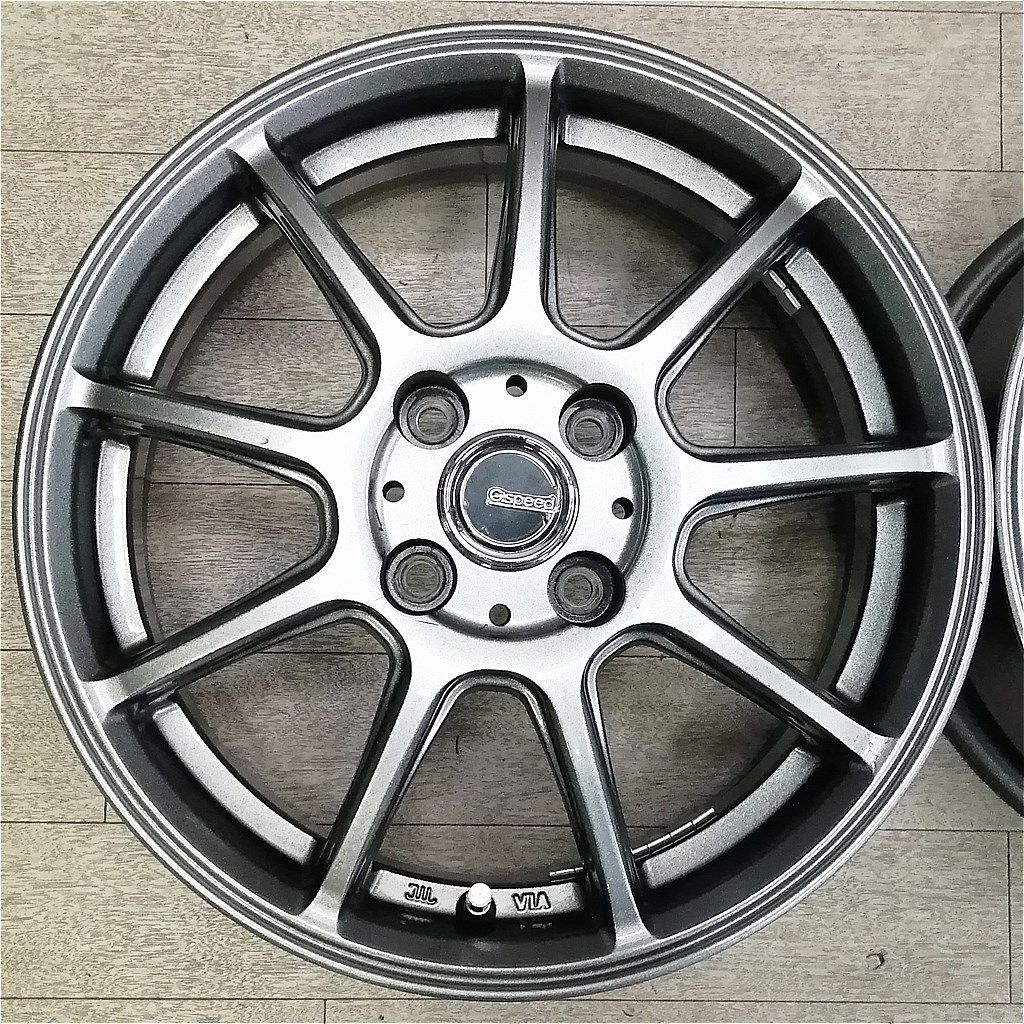 社外アルミ2本セット HOT STUFF G.speed 15x5.5J+43 100 4H - メルカリ