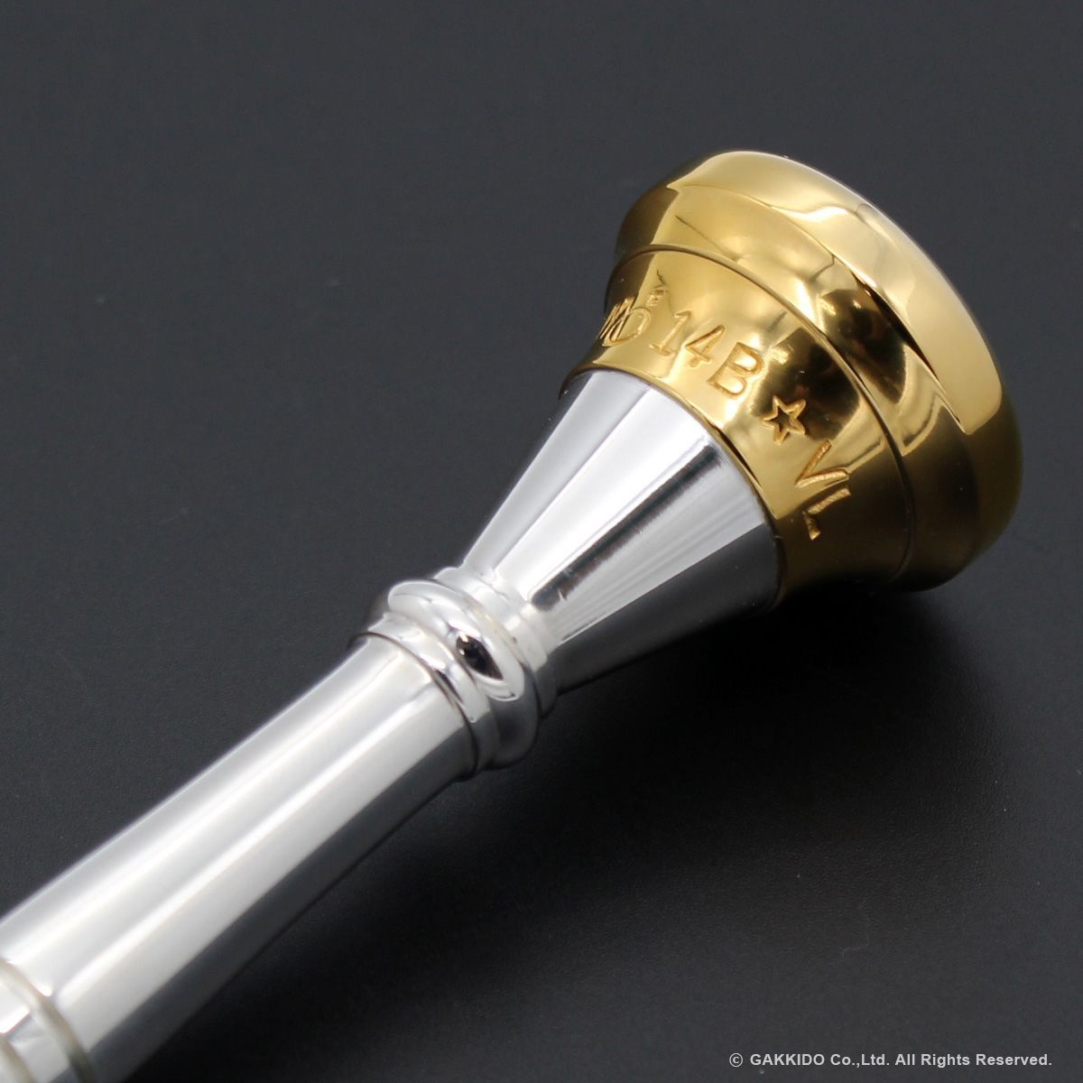 BrassLabMoMo M-1⭐︎インナーゴールド Brass Lab.MOMO（ブラスラボモモ） トロンボーンマウスピース