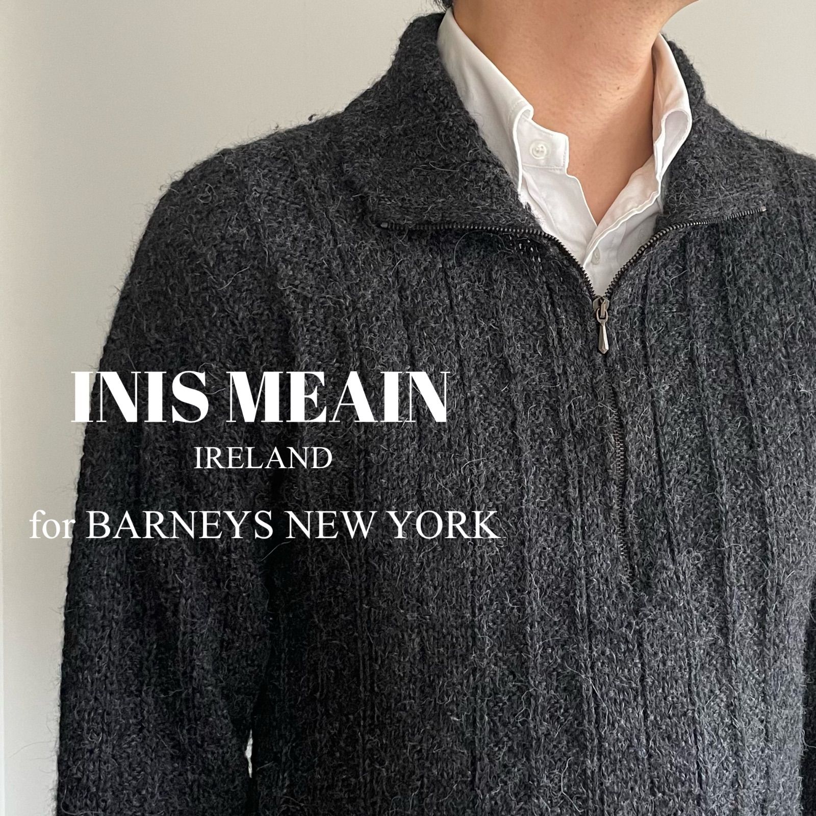INIS MEAIN × BARNEYS NEW YORK / ヴィンテージ ハーフジップ プル