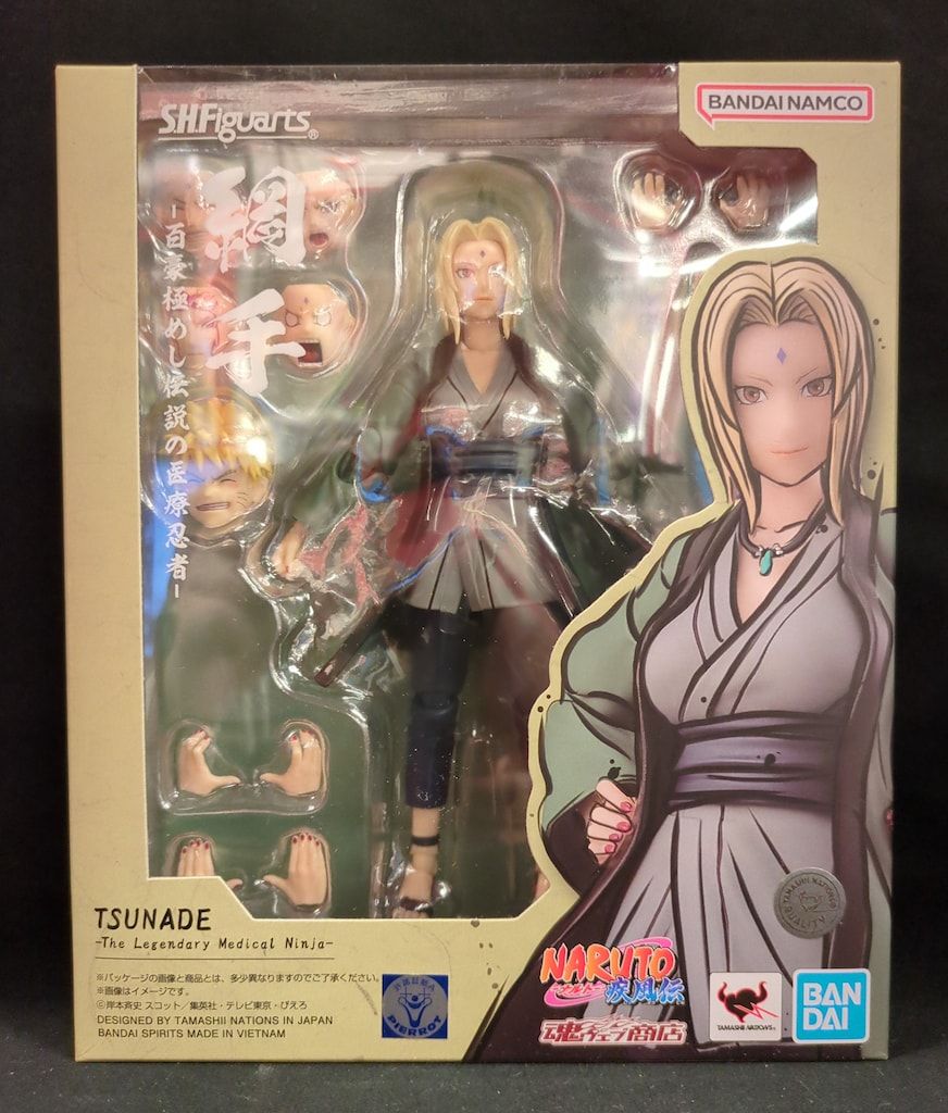 BANDAI SPIRITS S.H.Figuarts 綱手 -百豪 めし伝説の医療忍者