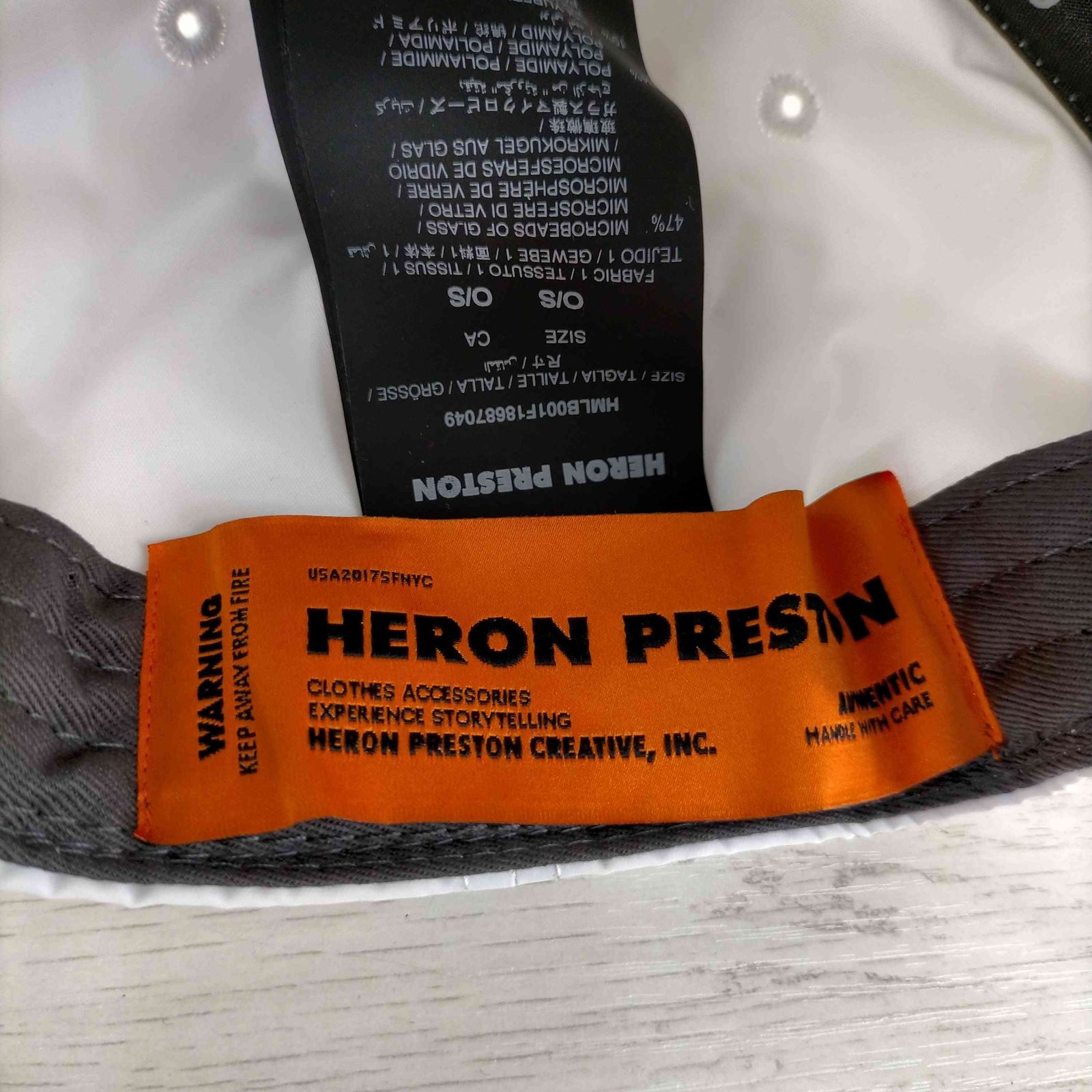 ヘロン プレストン HERON PRESTON NASA CAP メンズ 表記無 - メルカリ