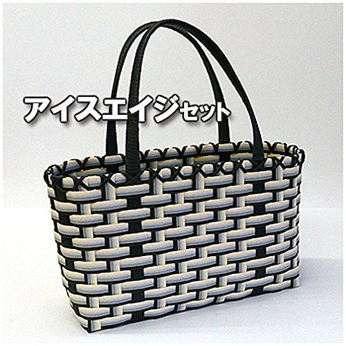 【フォロー割】グラデーションバッグキット(少し大きめお買い物バッグ) アイスエージセット トライアルキット 紙バンド手芸用ホビーテープ WrapFun