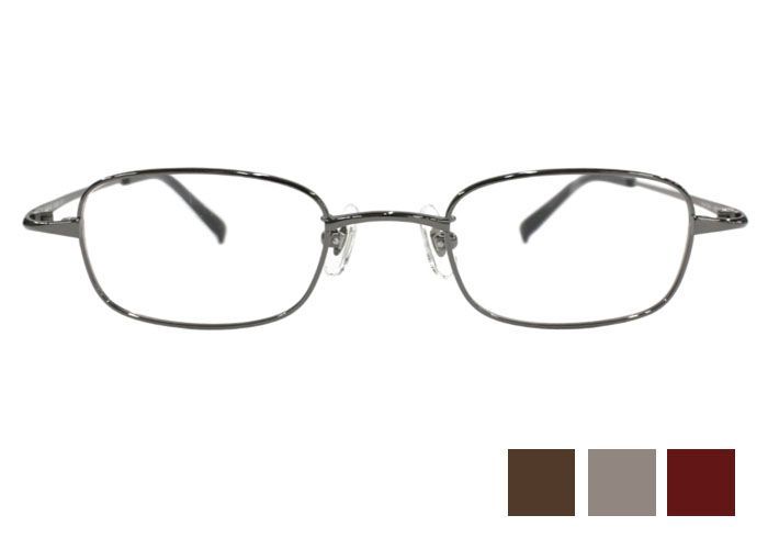 フィクル FICKLE fk-001 45□21 fk 伊達 度付き メンズ レディース スクエア チタン メガネ めがね 眼鏡 老眼鏡 遠近両用